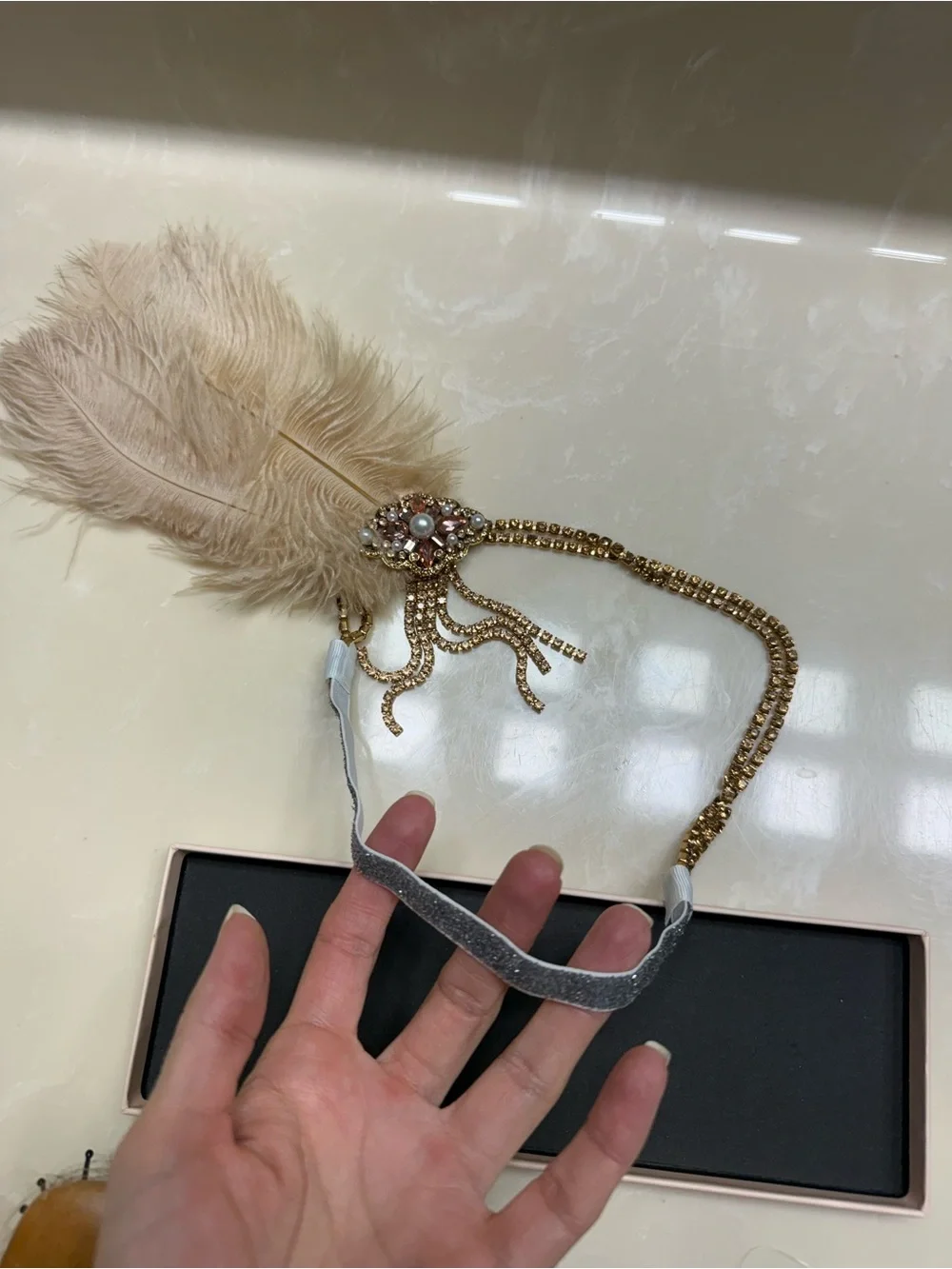 Gatsby inspired headband